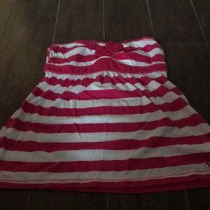 Holister strapless shirt